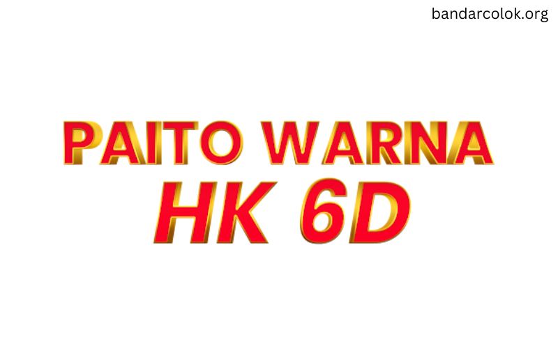 Paito Warna Hk 6d Harian Angkanet