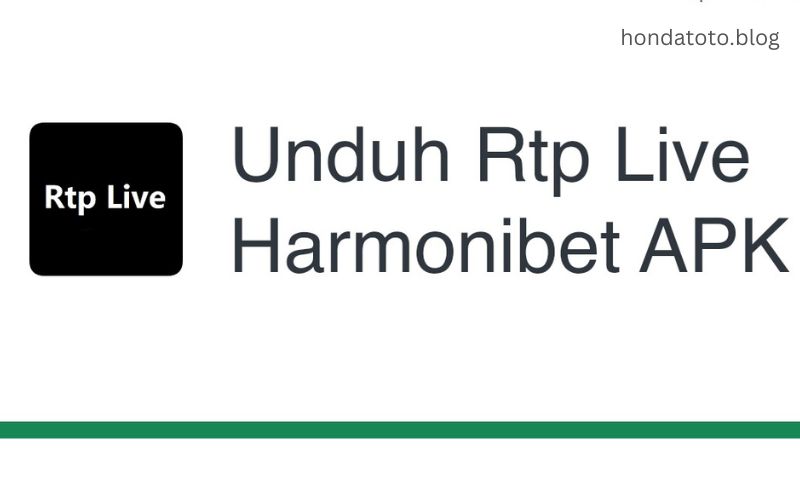 Rtp Live Harmonibet Hari Ini