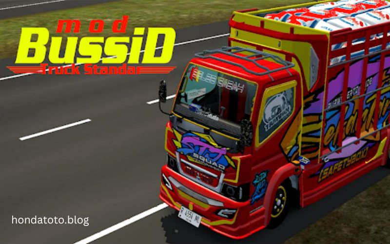 download mod bussid truck canter