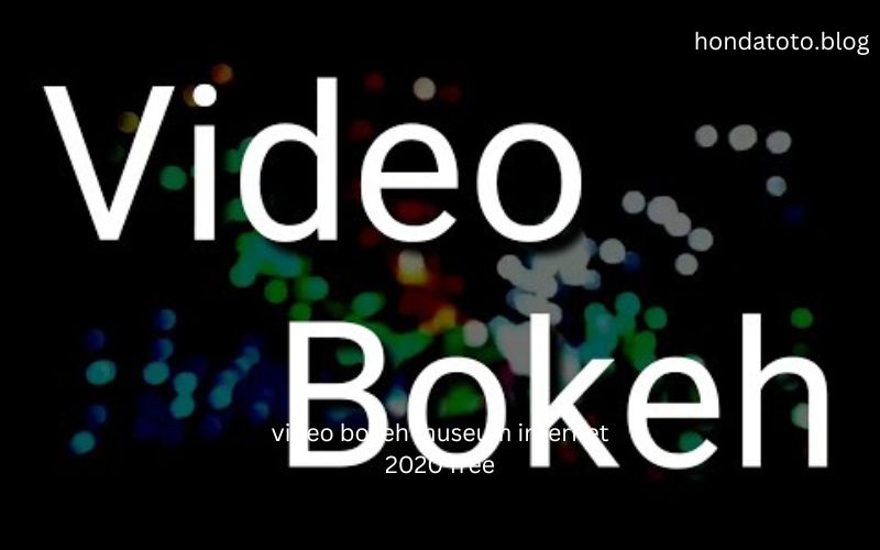 Video Bokeh Museum Internet 2020 Free